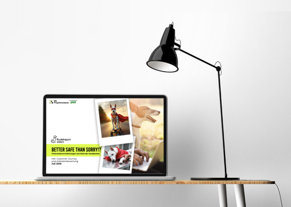 Der Rudelreport untersucht die Customer Journey im Bereich Tierkrankenversicherungen